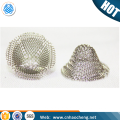 Pipe Screen Mesh Cone Shaped 10 x 15mm Pipe Screens Gauzes Conical Steel Smoking Bowl Metal Sieve